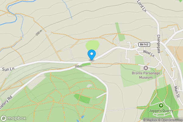 Map location for West Lane, Keighley, West Yorkshire, BD22 8DU