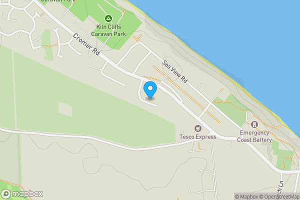 Map location for 12 Orchard Close, Mundesley, Norwich, Norfolk, NR11 8AZ