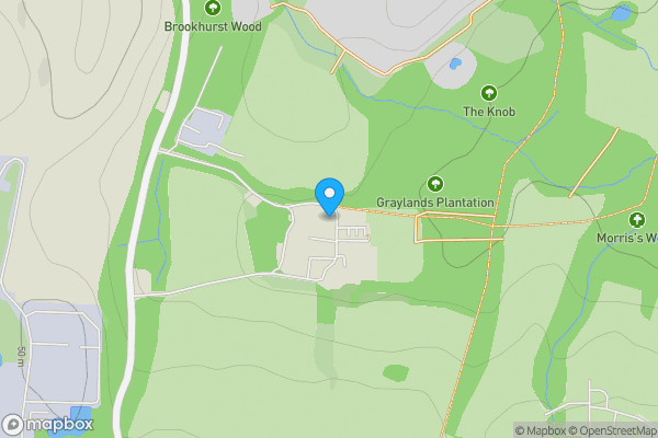Map location for 1 Graylands Gateway, Langhurst Wood Road, Graylands, Horsham RH12 4QD