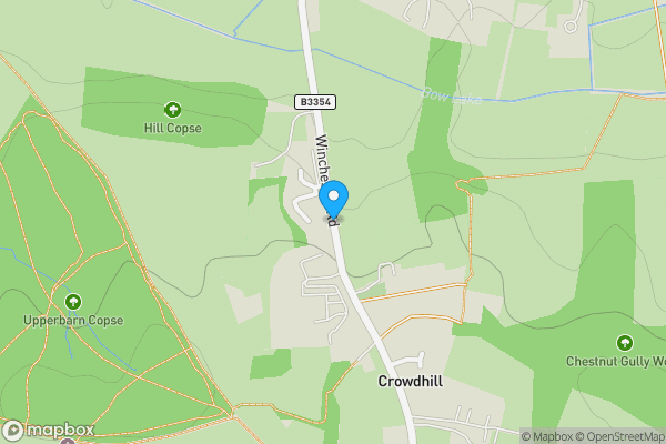 Map location for Winchester Road, EASTLEIGH, Hampshire, SO50 7JF