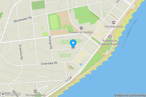 Map location for Jevington Gardens, Eastbourne, East Sussex, BN21 4HR