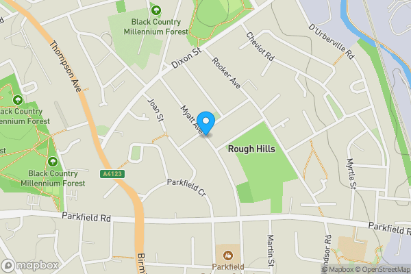 Map location for Myatt Avenue, WOLVERHAMPTON, West Midlands, WV2 2ED