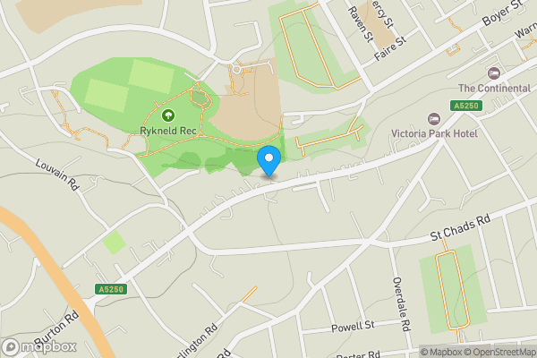 Map location for 408 Burton Road, Derby, Derbyshire DE23 6AJ