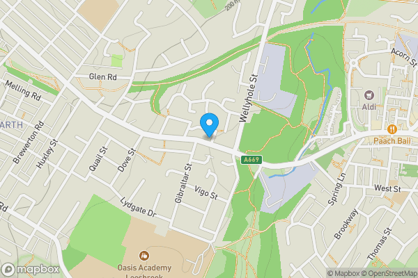 Map location for Lighthouse Inn, 505, Oldham, Greater Manchester, OL4 3AF