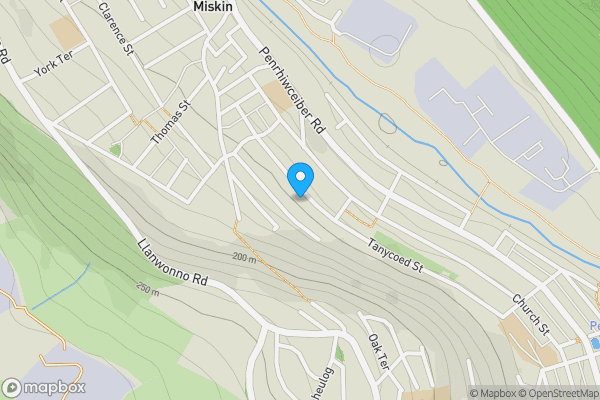 Map location for 31 Park Street, Penrhiwceiber, Mountain Ash, Mid Glamorgan, CF45 3YW