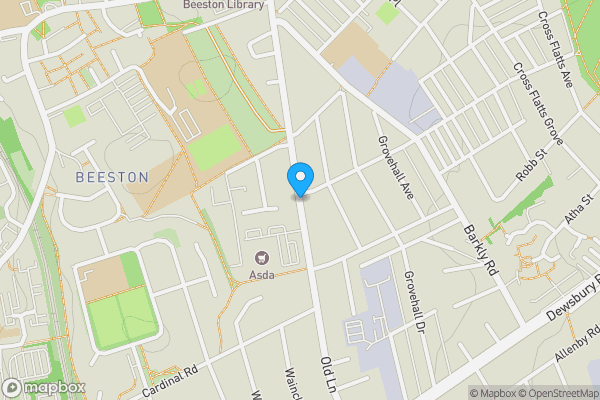 Map location for Old Lane, Leeds, West Yorkshire, LS11 8DZ