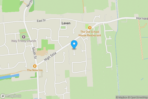 Map location for Trinity Close, BEVERLEY, North Humberside, HU17 5NN