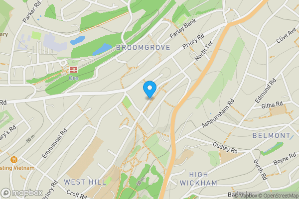 Map location for Halton Terrace, HASTINGS, East Sussex, TN34 3NY