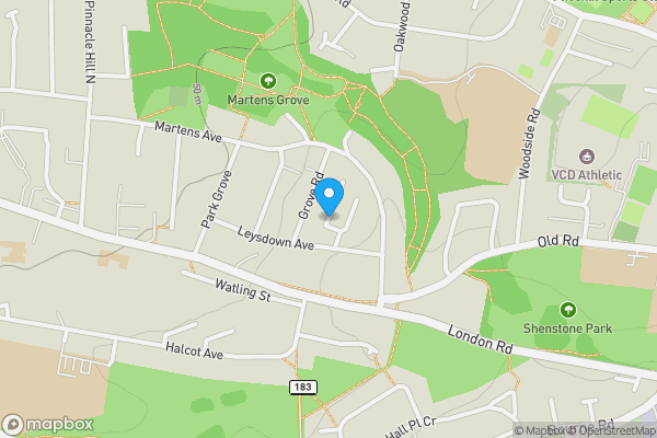 Map location for Land at 20 Braeside Crescent, Bexleyheath, DA7 6AU