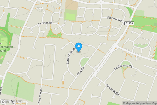 Map location for 46, Lowry Cole Road, NORWICH, Norfolk, NR6 7QT