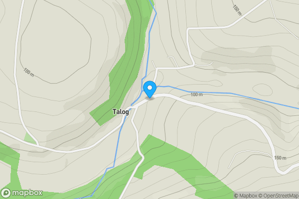 Map location for Talog Post Office & General Stores, Talog, Carmarthen, Carmarthenshire, SA33 6NY