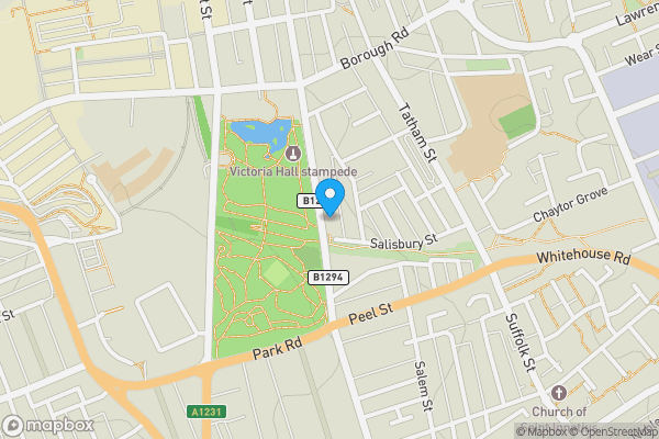 Map location for Flat 3 Pavilions Court, 3 Toward Road, Sunderland, Tyne and Wear SR1 2QW