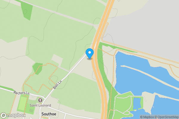 Map location for Old Bell House, Great North Road, Southoe, St. Neots, PE19 5XY