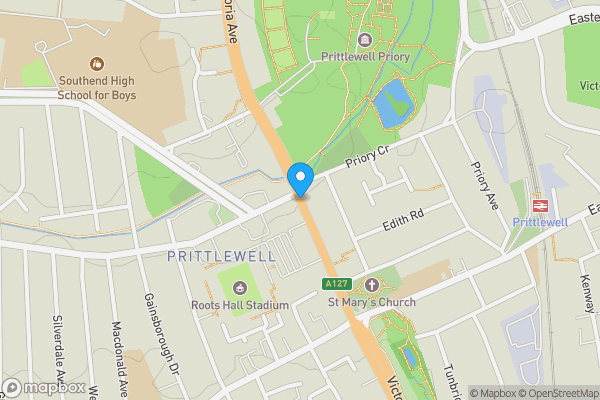 Map location for Freeholds, 340 & 342 Victoria Avenue, Southend on Sea, Essex, SS2 6NA