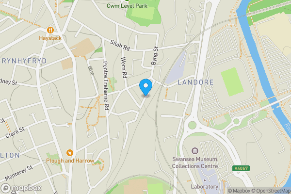 Map location for Hamilton Street, SWANSEA, SA1 2QJ