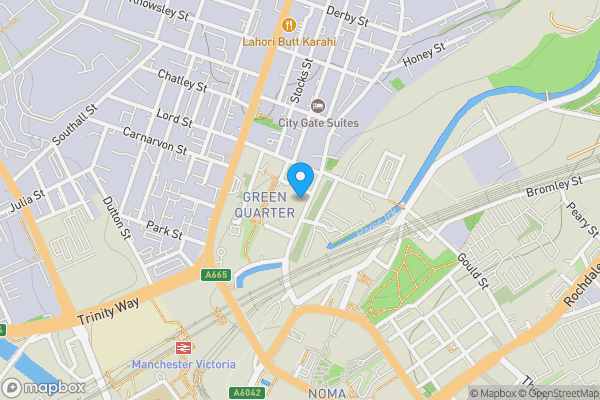 Map location for Apartment 913, Masson Place, 1 Hornbeam Way, Manchester, Greater Manchester, M4 4AQ