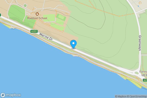 Map location for Marine Drive, Brighton, BN2 5TQ