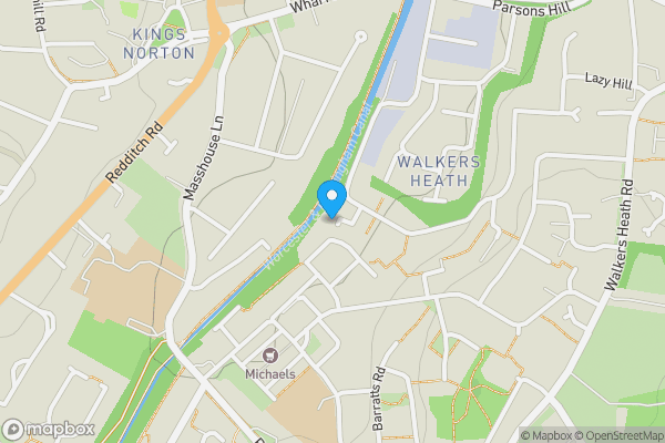 Map location for 60b Ardath Road , Birmingham, B38 9PH