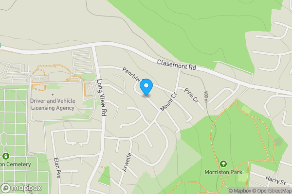 Map location for Furze Crescent, Morriston, Swansea, West Glamorgan, SA6 6BP