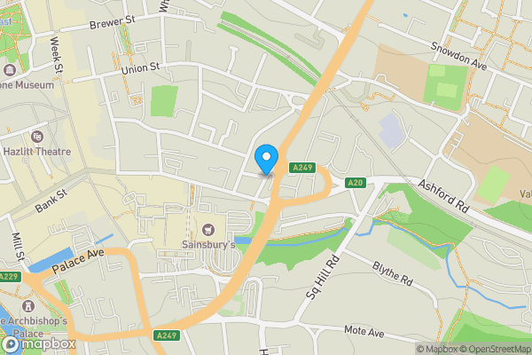 Map location for Coronet House, 45 Albion Place, Maidstone, Kent, ME14 1GD