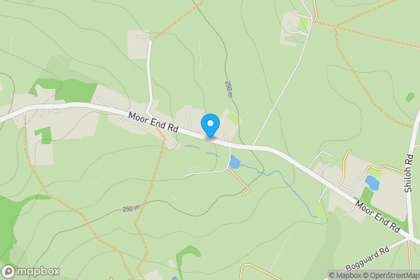 Map location for Moor End Road, Mellor, Stockport, SK6 5PT, Mellor