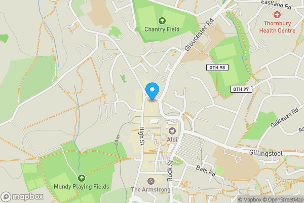 Map location for 3 The Plain, Thornbury, BS35 2AG