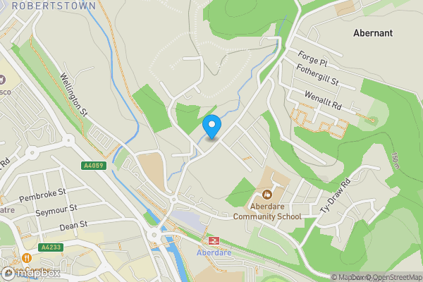 Map location for Bryngwyn, 35 Abernant Road, Aberdare, Mid Glamorgan, CF44 0PY