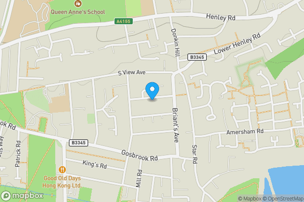 Map location for Chiltern House, Marsack Street, Caversham, Reading, Berkshire RG4 5AP