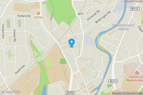 Map location for St. Nicholas Street, Coventry, West Midlands, CV1 4BT