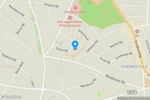 Map location for Geoffrey Road, BIRMINGHAM, West Midlands, B11 4HU