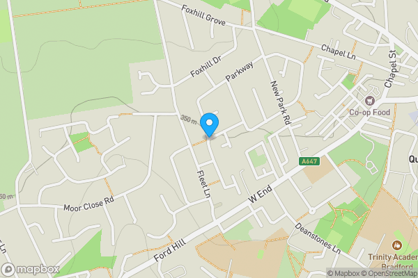 Map location for Coniston Avenue, BRADFORD, West Yorkshire, BD13 2JD