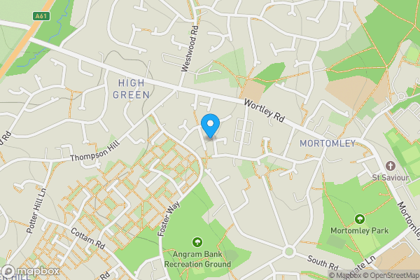 Map location for 7 Milgrove Crescent High Green, Sheffield, South Yorkshire, S35 4NQ