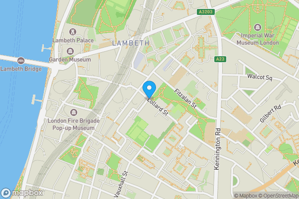 Map location for Parking Space 31 Lollard Street, Lambeth, London, SE11 6PX