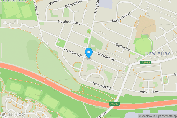 Map location for Masefield Drive, Bolton, Lancashire, BL4 9TF