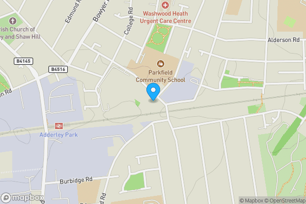 Map location for Flat 1.08 Cardinal House, 55 Bridge Road, Birmingham, West Midlands, B8 3ST