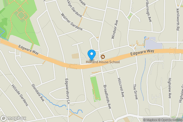 Map location for 74a, Edgware Way, EDGWARE, Middlesex, HA8 8JS