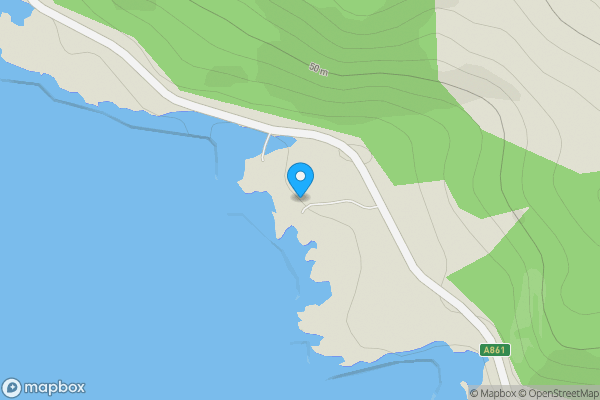 Map location for Land at Camus Na Choirk, Strontian, Acharacle, Highland PH36 4HX