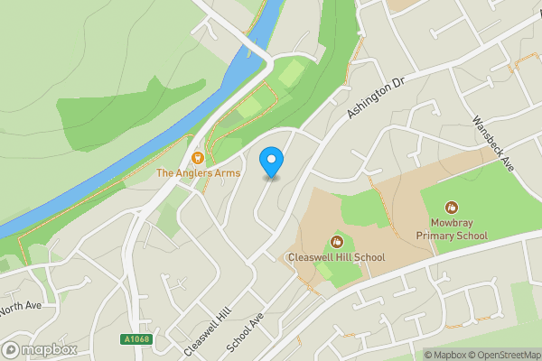 Map location for Walton Drive, Choppington , NE62 5EG