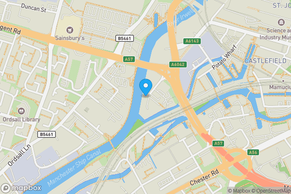 Map location for Apartment 5, 191 Water Street, Manchester, Lancashire, M3 4JA