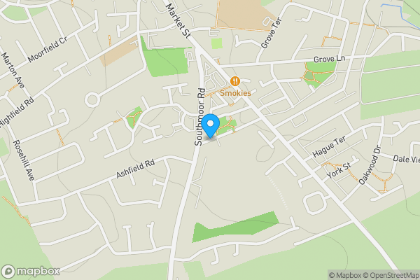 Map location for South Street, PONTEFRACT, West Yorkshire, WF9 4AT