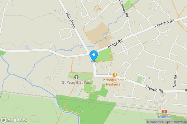 Map location for North Street, Headcorn, Kent, TN27 9NN