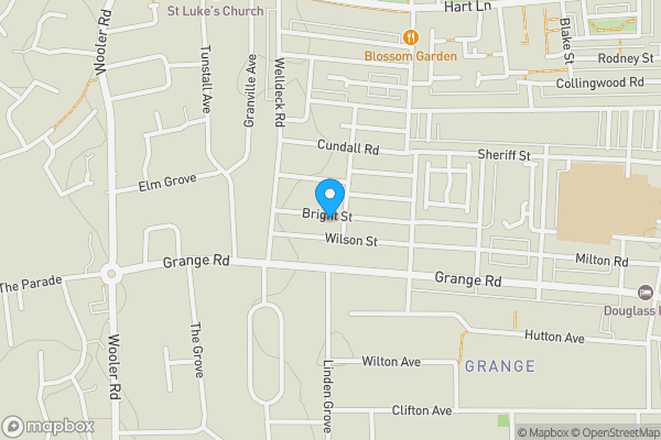 Map location for 47 Bright Street, Hartlepool, Cleveland, TS26 8LA