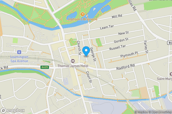 Map location for Packington Place, LEAMINGTON SPA, Warwickshire, CV31 1EP