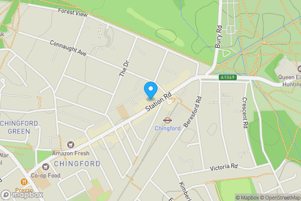 Map location for 108 Station Road,  Chingford, London, E4 6AB 