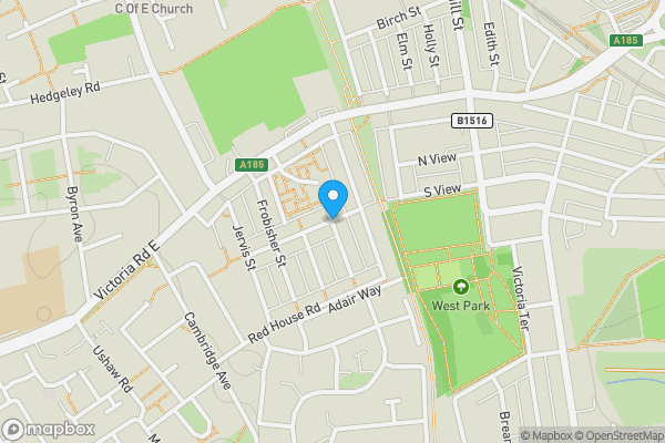 Map location for Collingwood Street, Hebburn , NE31 2XW