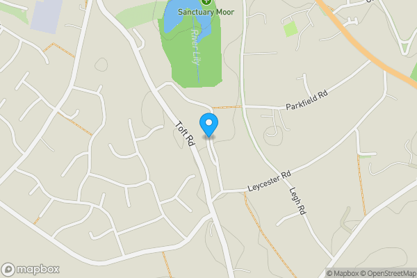 Map location for Croft Cottage, Knutsford