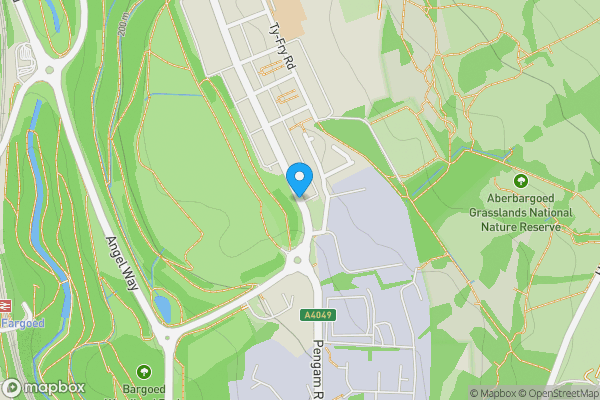 Map location for Civic Amenity Site St. Margarets Park, Pengam Road Aberbargoed Caerphilly CF81 9FW