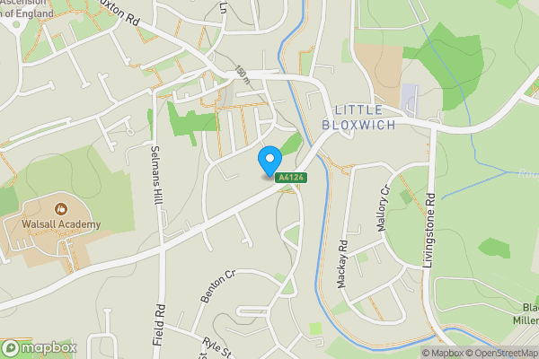 Map location for 189 Lichfield Road, Bloxwich, Walsall, West Midlands, WS3 3DP
