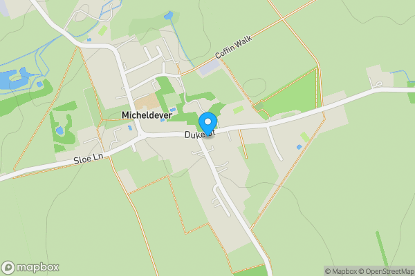 Map location for 3 Lane End Cottages, Micheldever, Winchester, Hampshire, SO21 3DL