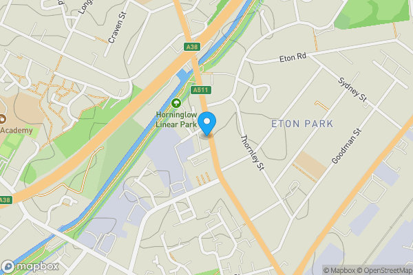 Map location for 97 Horninglow Road
Burton upon Trent, Burton-on-Trent, DE14 2PT